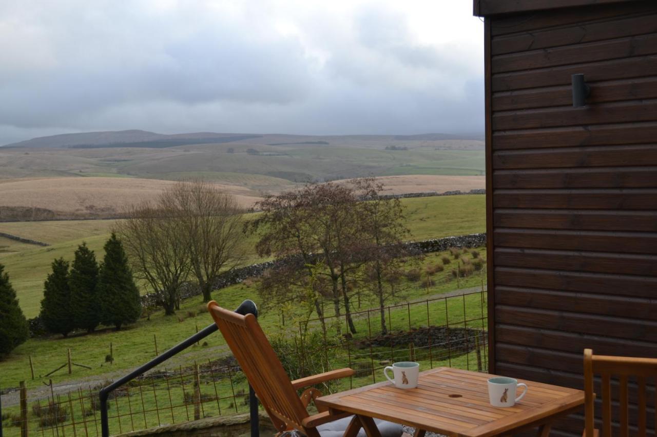 The Warren Lodge Cabin At Ashes Farm, Near Settle Exterior foto