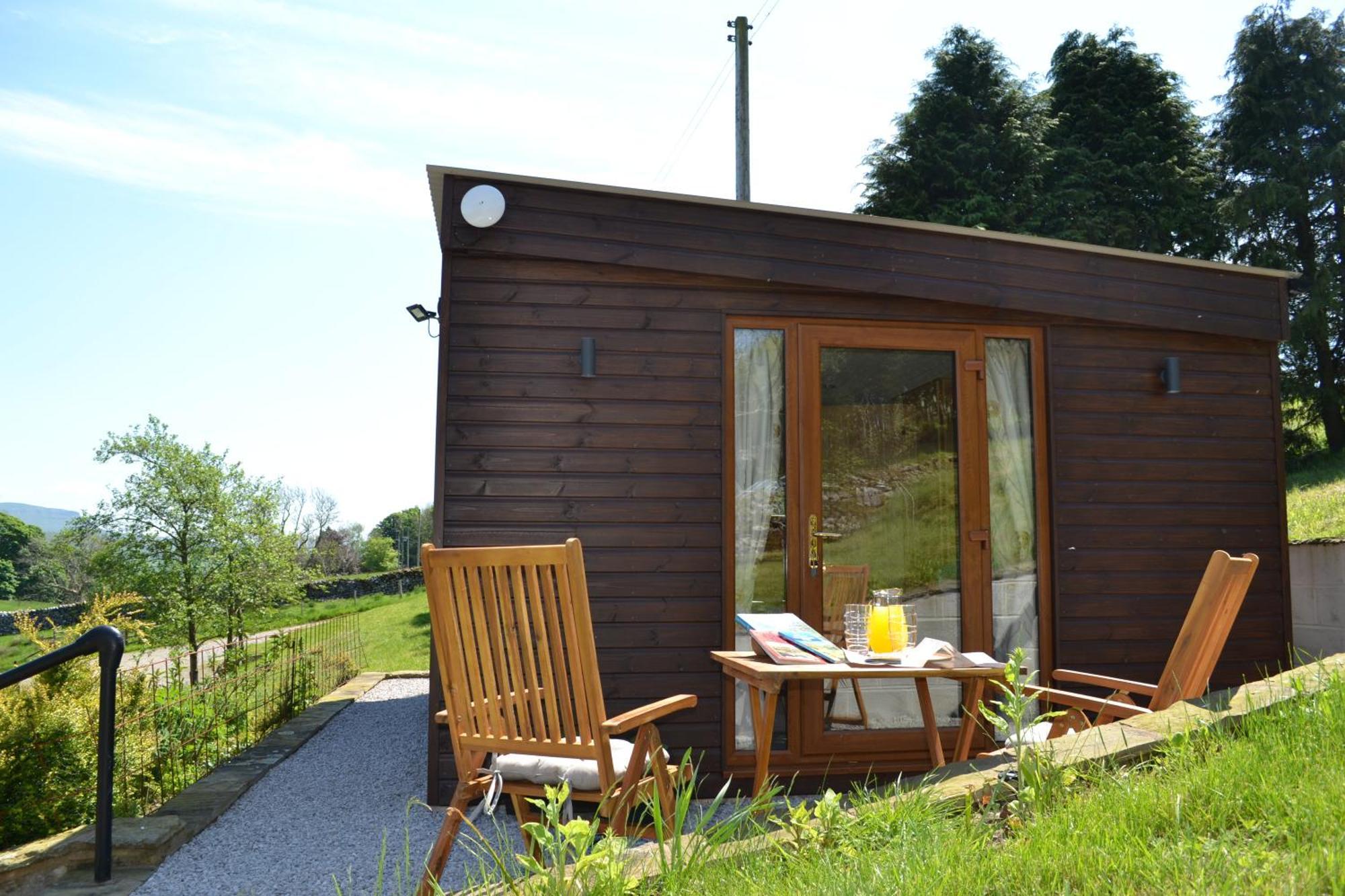 The Warren Lodge Cabin At Ashes Farm, Near Settle Exterior foto