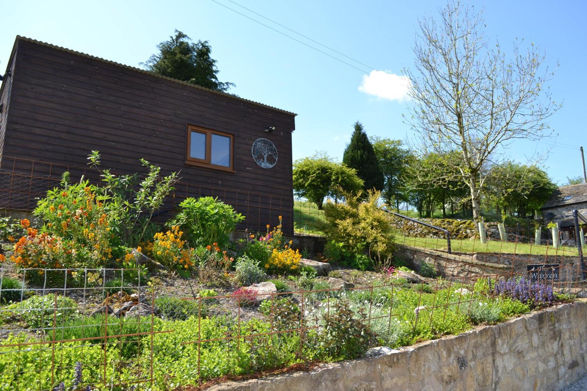 The Warren Lodge Cabin At Ashes Farm, Near Settle Exterior foto